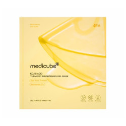 Medicube Kojic Acid Turmeric Brightening Gel Mask (4uds)