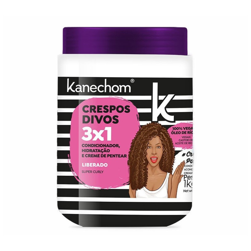 Kanechom Mascarilla 3 En 1 Crespos Divos (1kg)