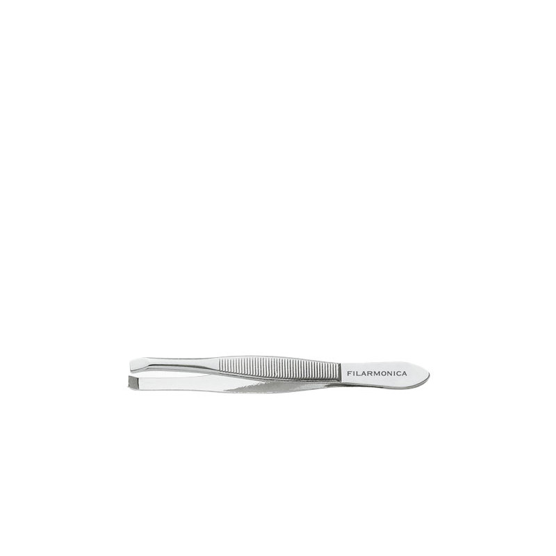 Filarmónica Pinza Depilar Cangrejo Níquel (8cm)