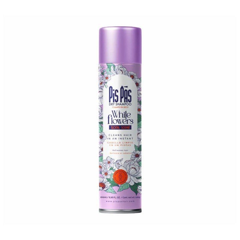 Pispas Champú Seco Flores Blancas (200ml)