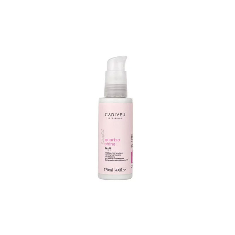 Cadiveu Essentials Acondicionador Sin Enjuague Esenciales Quartzo Bálsamo Brillo (120ml)