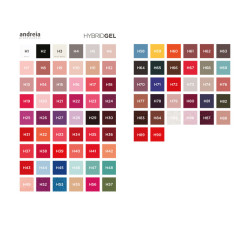 Andreia Carta de Colores Hybrid Gel