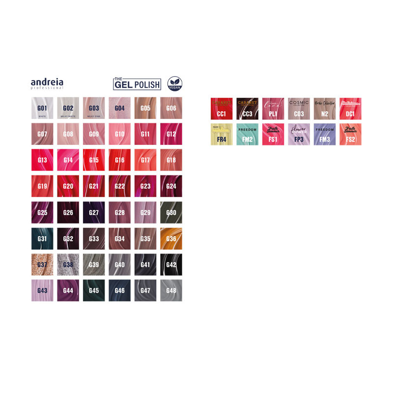 Andreia Carta de Colores The Gel Polish