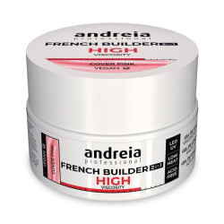 Andreia Constructor Francés Alta Viscosidad Rosa Cubriente (22grs)