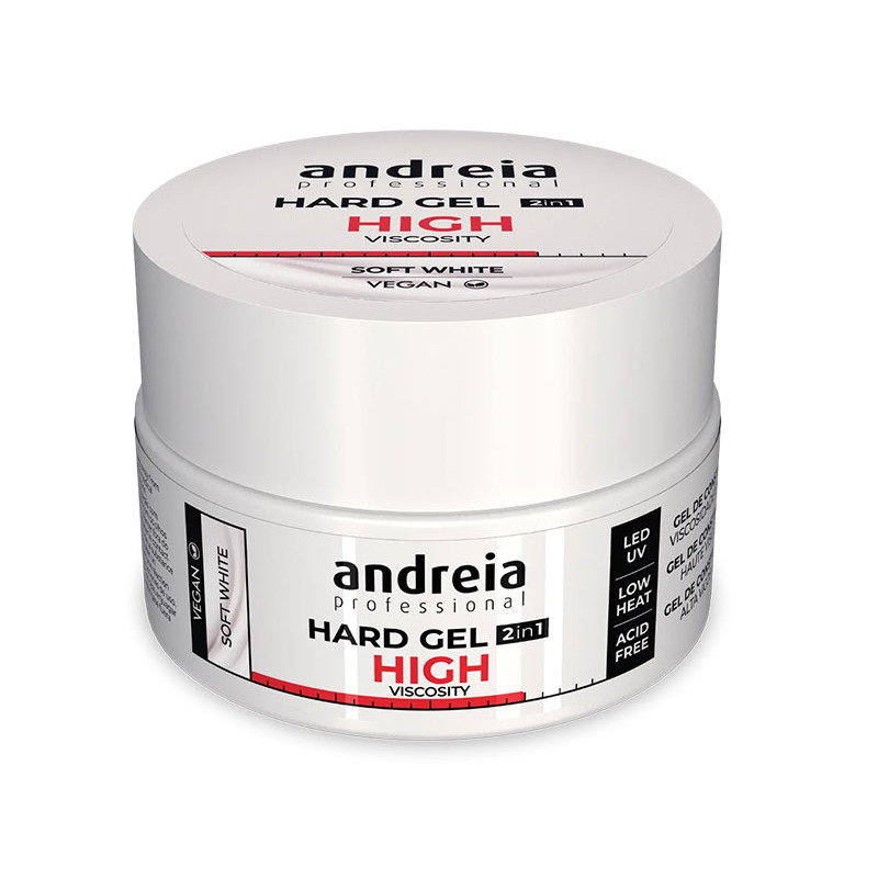 Andreia Gel Duro Alta Viscosidad Blanco Suave