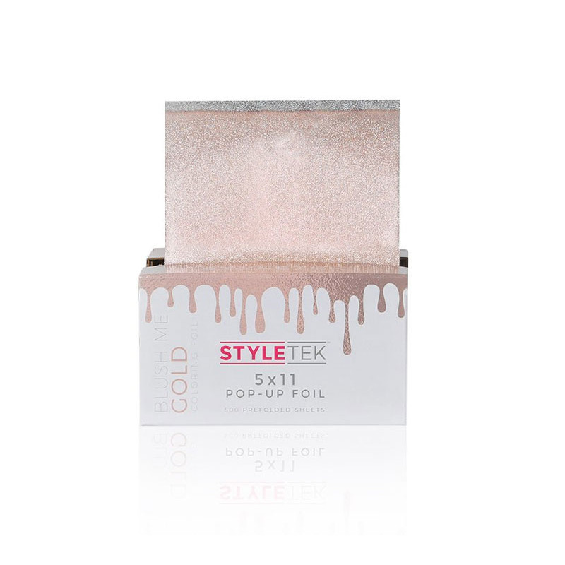 Styletek 5x11 Lámina Pop Up Blush Me Oro (500 Hojas)