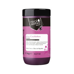 Real Natura Máscara Sem Sal Pro-Cachinhos 1kg