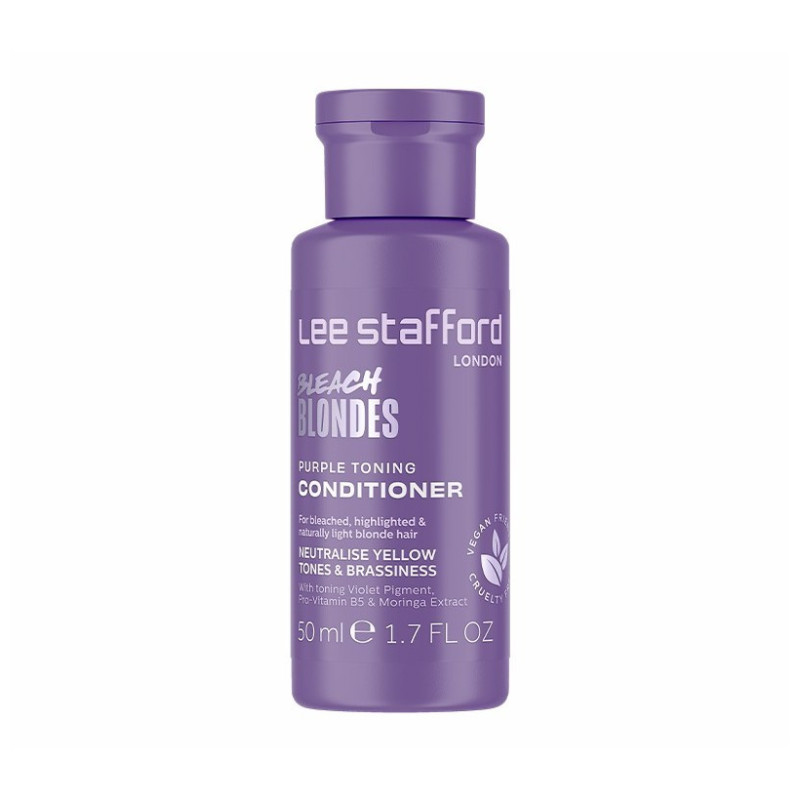Lee Stafford Rubios Decolorados Acondicionador Matizador Morado (250ml)