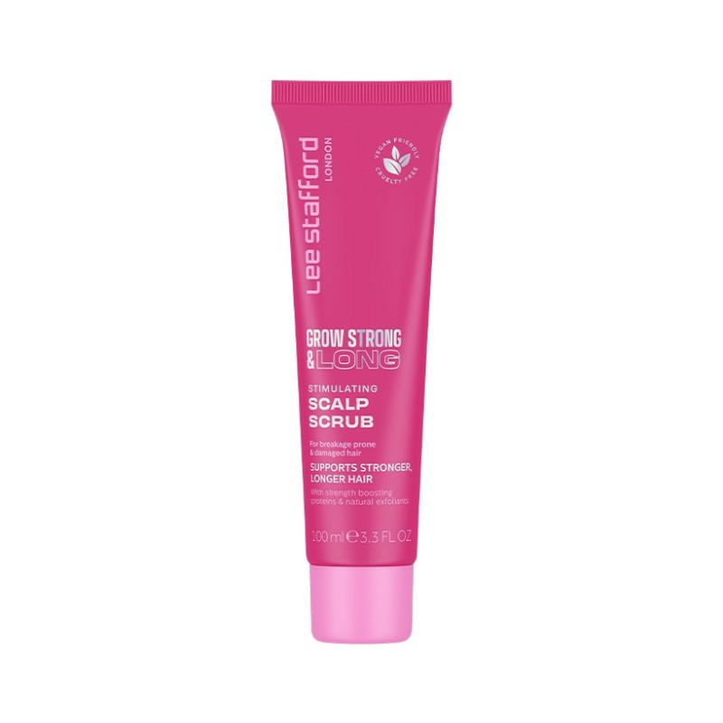 Lee Stafford Crece Largo y Fuerte Exfoliante Estimulante para el Cuero Cabelludo (100ml)