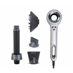 Eolux Secador Iónico Sin Escobillas Blanco Eolux 1500w Set (EX02WHT Plus)