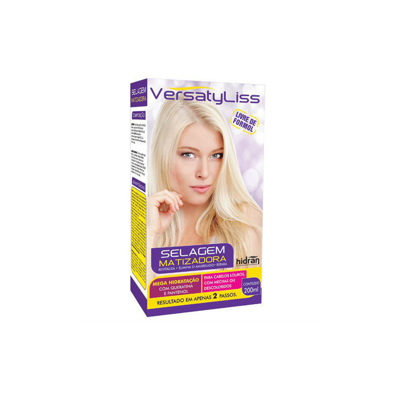 Hidran Versatyliss Kit Alisado Brasileño Matizador