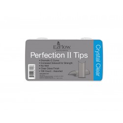 Ez Flow  Perfection II Tips Crystal Clear (100Uds)