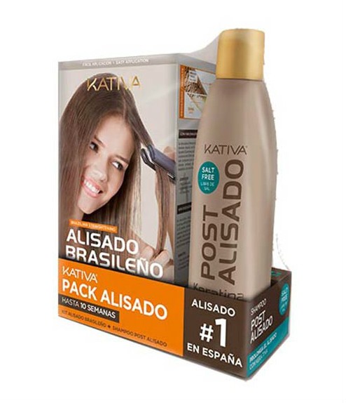 Keratina Kit Alisado Brasileño + Shampoo Post Alisado