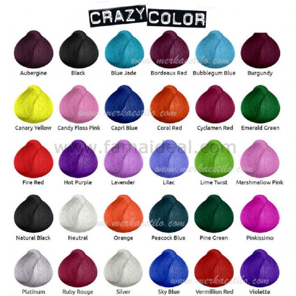 Crazy Color Tintes Semipermanentes (100ml)